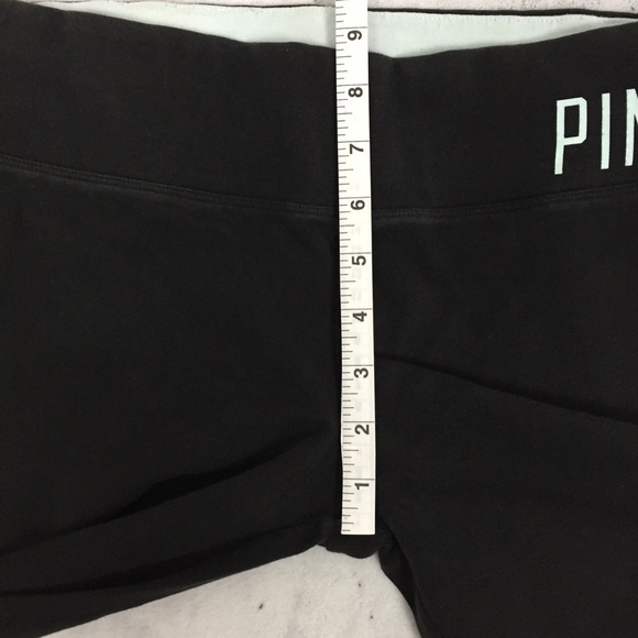 Victoria Secret PINK Yoga Leggings Womens Small Black Tapered - Picture 11 of 11